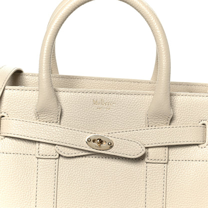 Mulberry Small Classic Grain Mini Zipped Bayswater Chalk 8 of 10