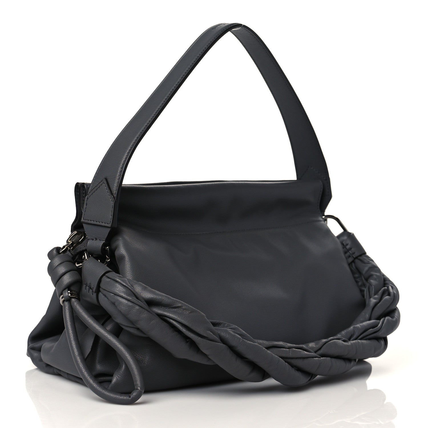 Givenchy Calfskin Medium ID93 Satchel Storm Grey 3 of 10
