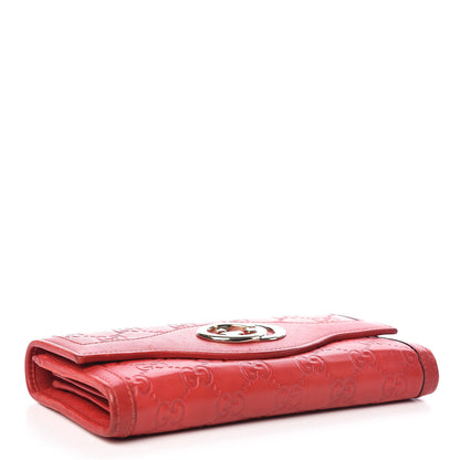 Gucci Guccissima Sukey Continental Wallet Tabasco 4 of 12