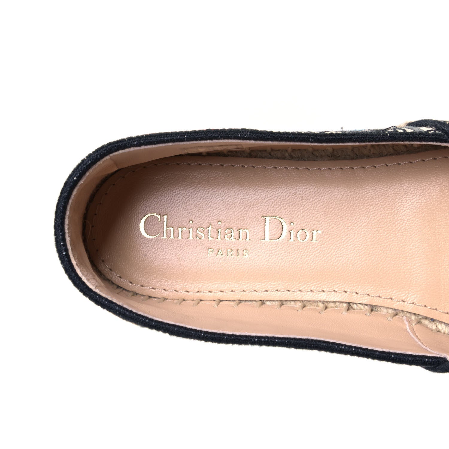 Christian Dior Embroidered Mille Fleurs Granville Espadrille 37.5 Multicolor 10 of 11