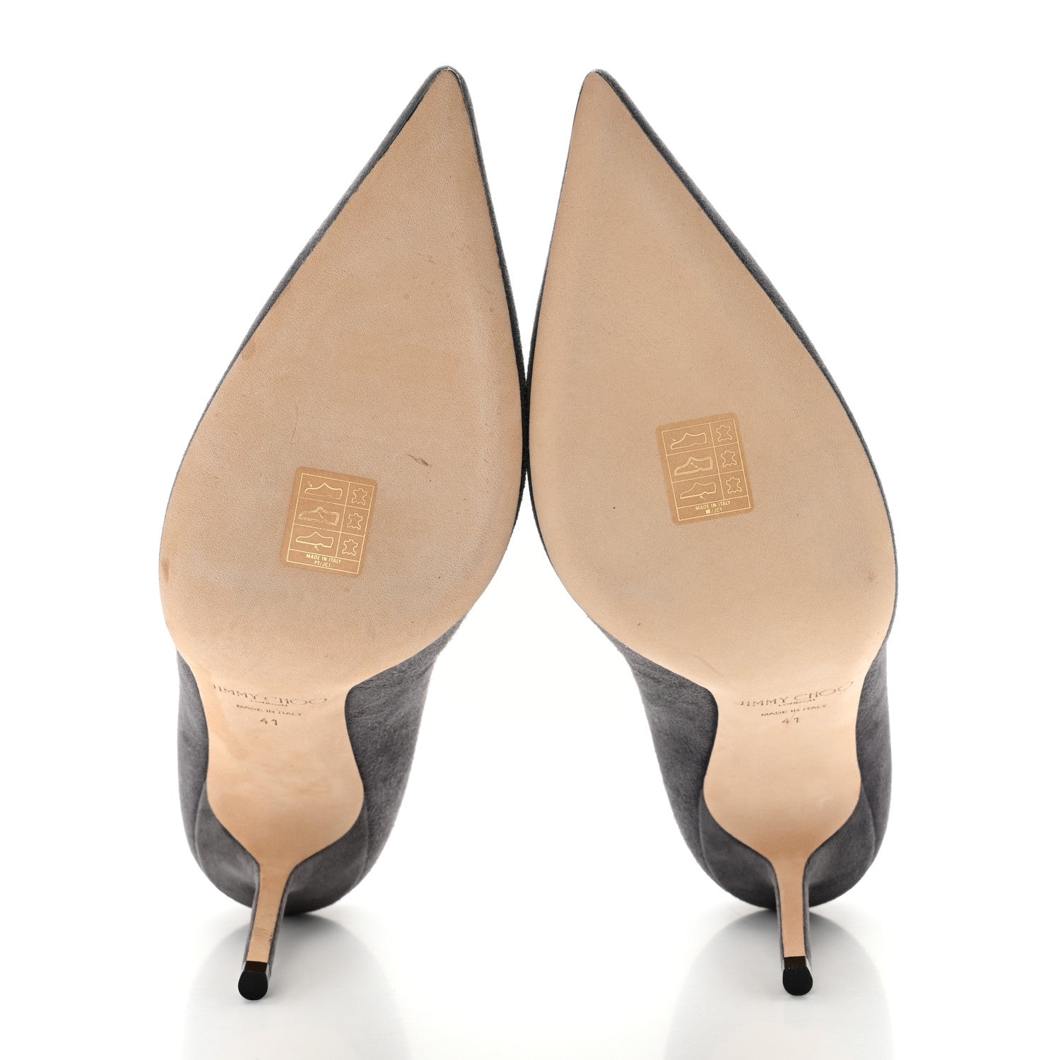 Jimmy Choo Suede Love 85 Pumps 41 Grey 5 of 13