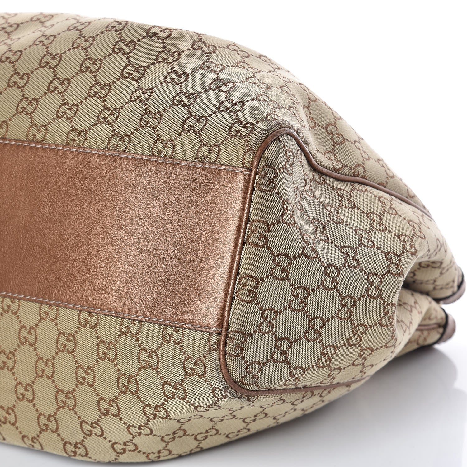 Gucci Monogram Large Sukey Tote Bronze 10 of 10