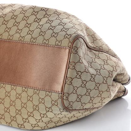 Gucci Monogram Large Sukey Tote Bronze 10 of 10