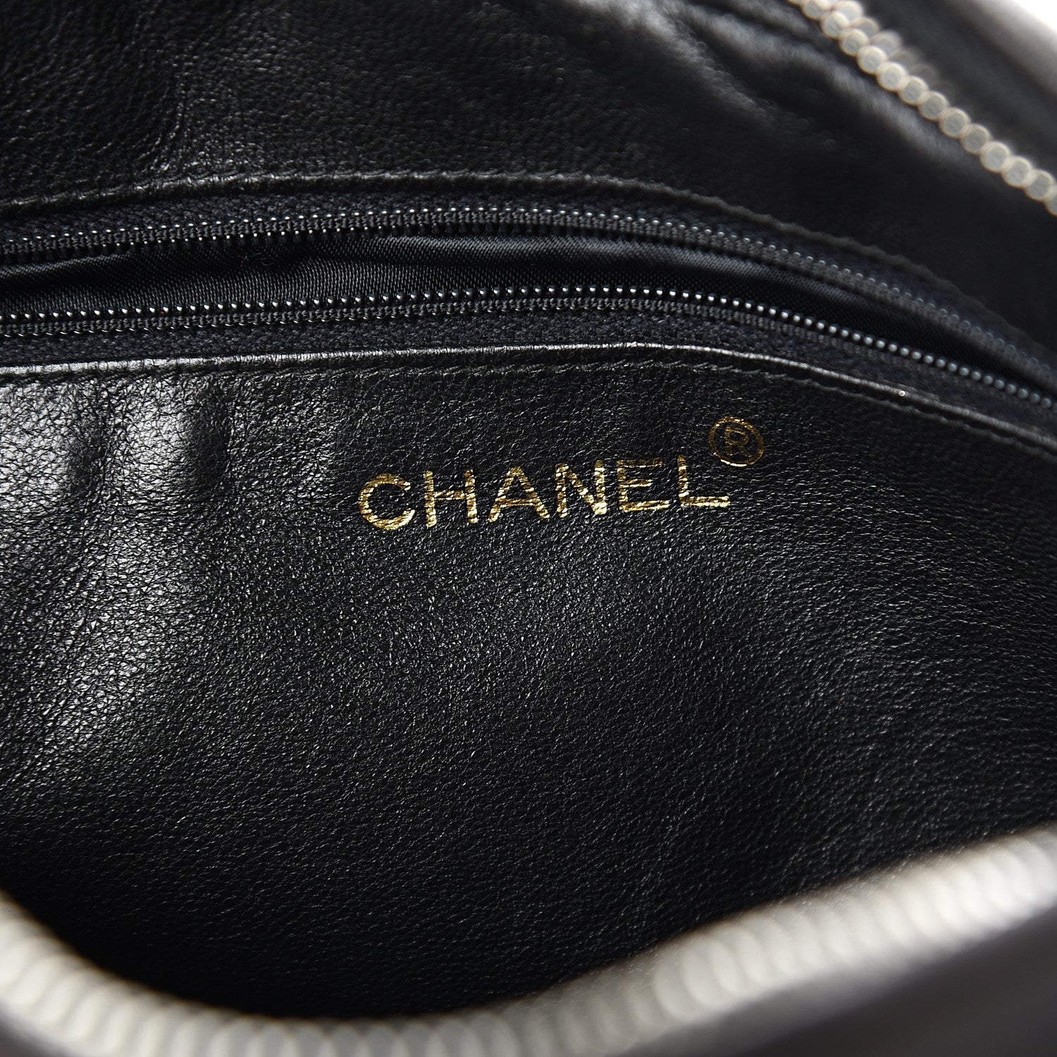 Chanel Lambskin Quilted CC Tassel Camera Case Black 5 of 10