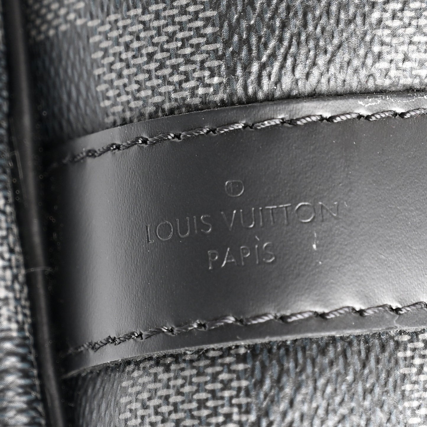 Damier Graphite Keepall Bandouliere 55