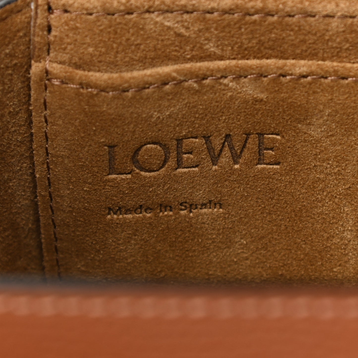 Pebble Grain Calfskin Mini Gate Dual Bag Tan