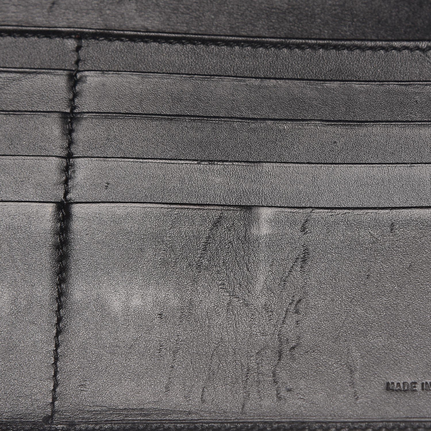 Fendi Zucchino Long Wallet Black 8 of 10