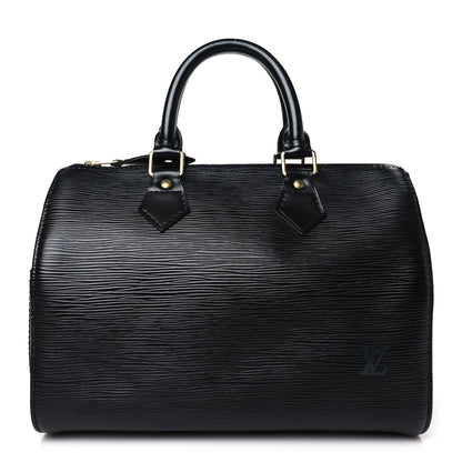 Louis Vuitton Epi Speedy 25 Black 1 of 9