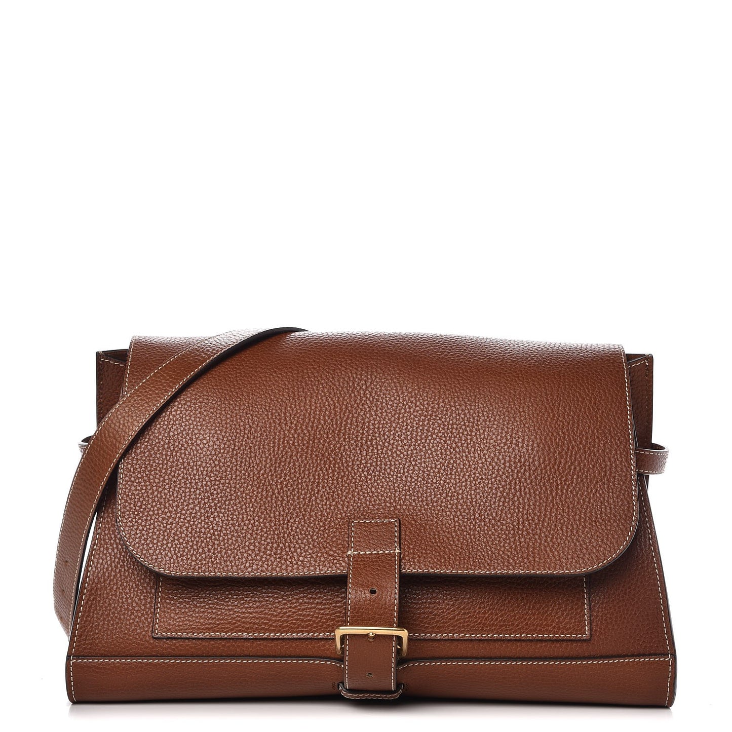 Natural Leather Small Chiltern Satchel Oak