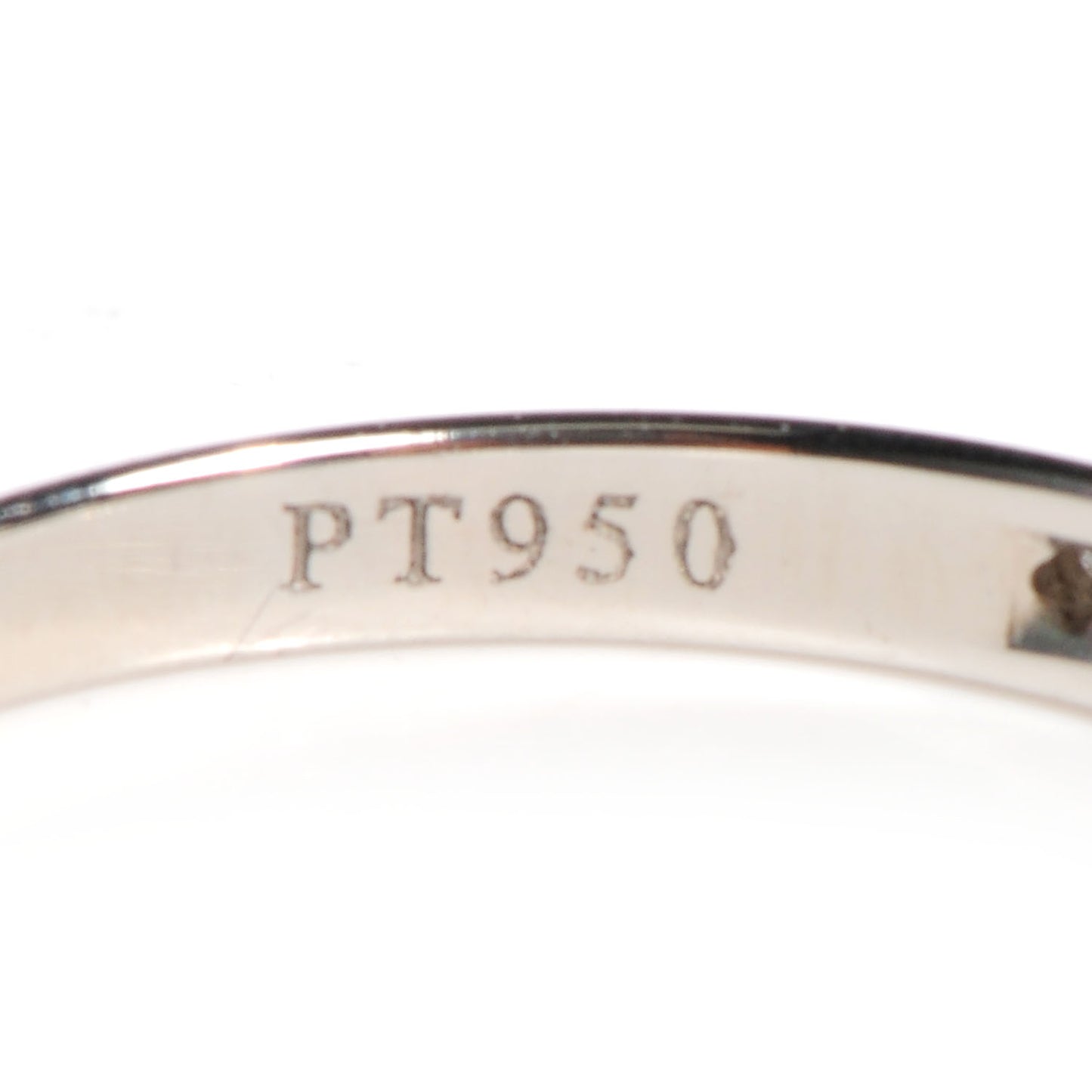 Platinum Diamond 2mm Wedding Band Ring 4.5