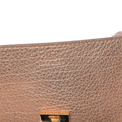 Chloe Metallic Goatskin Medium Drew Shoulder Bag Rose Gold 6 of 8