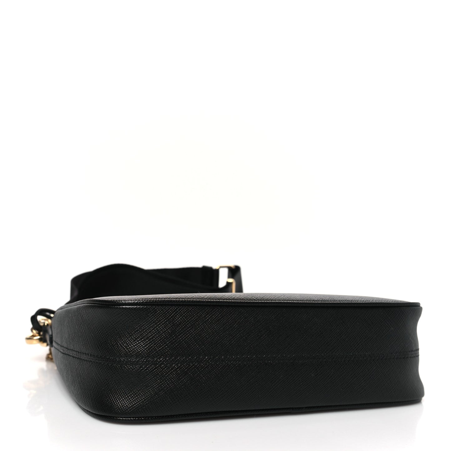 Saffiano Lux Re-Edition 2005 Shoulder Bag Black