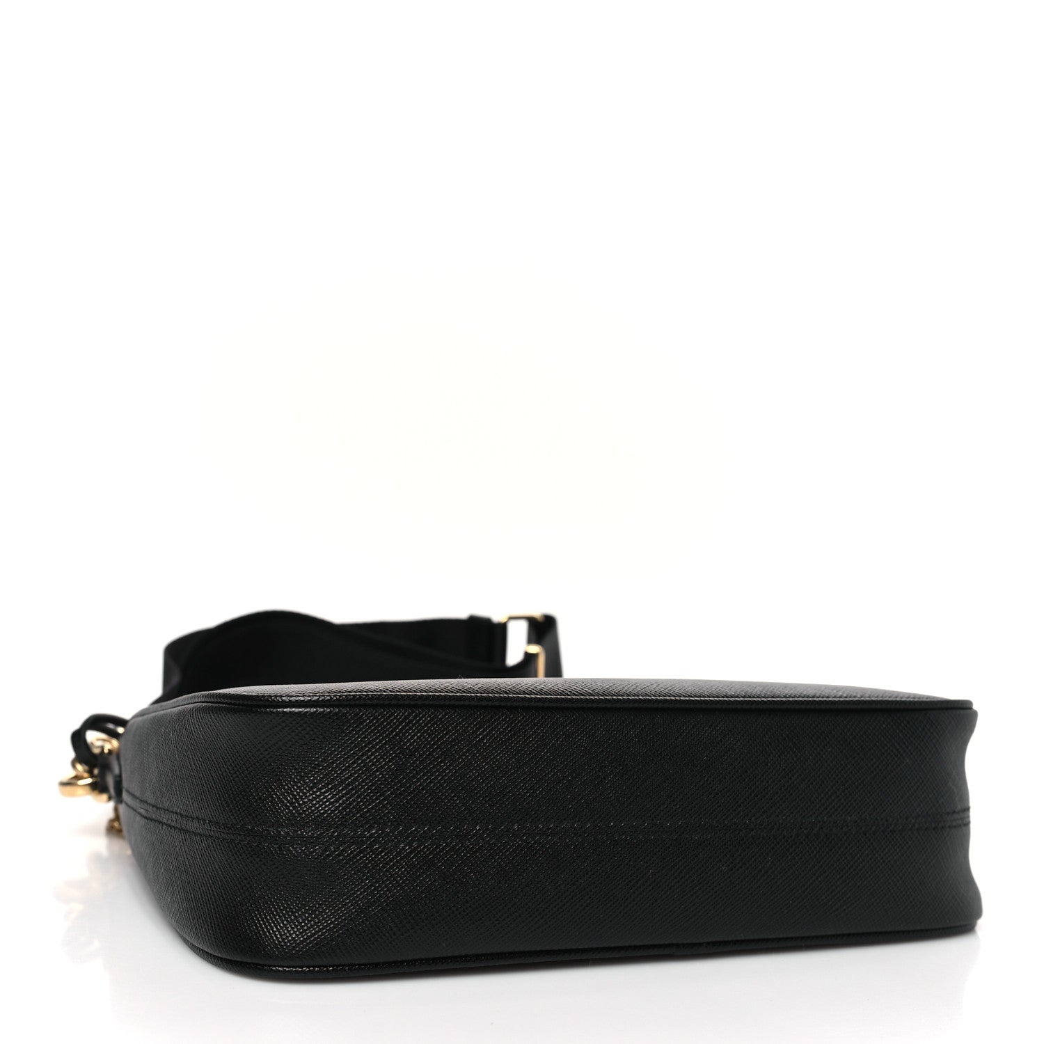 Prada Saffiano Lux Re-Edition 2005 Shoulder Bag Black 4 of 8