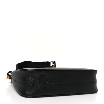 Prada Saffiano Lux Re-Edition 2005 Shoulder Bag Black 4 of 8
