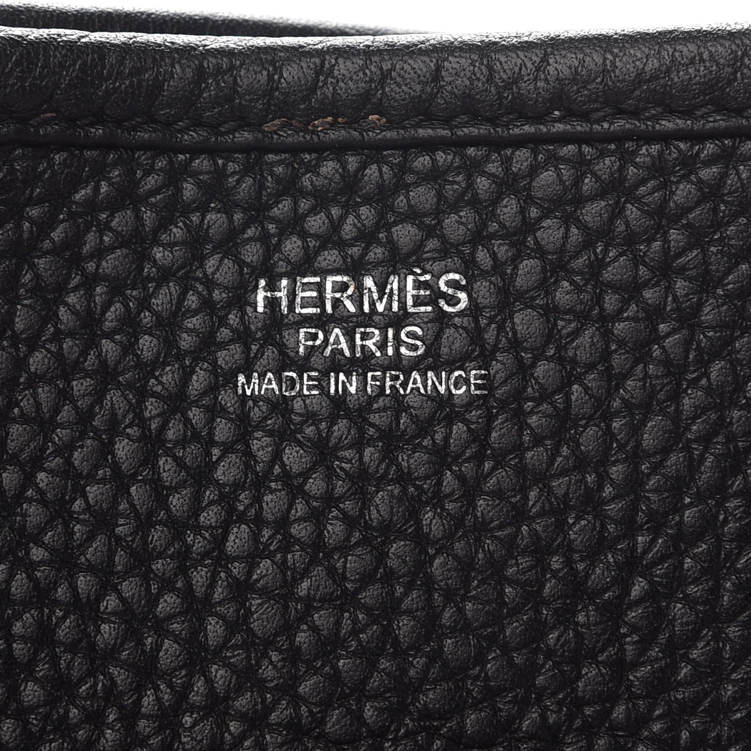 Hermes Taurillon Clemence Evelyne III GM Black 5 of 9