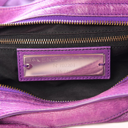 Balenciaga Agneau Classic Hardware City Ultraviolet 6 of 15