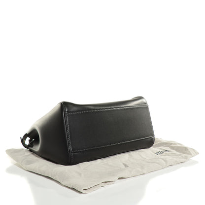 Fendi Nappa Mini Peekaboo Iconic Satchel Black 4 of 12