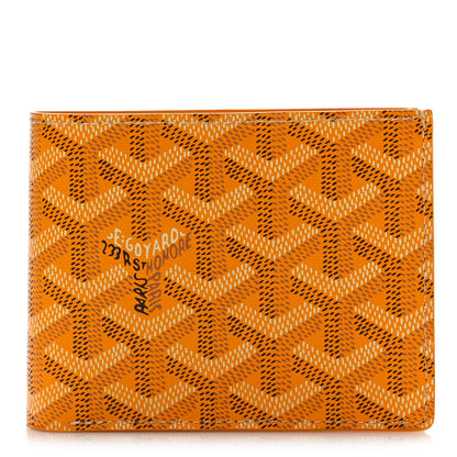 Goyard Goyardine Victoire Bi-Fold Wallet Yellow 1 of 8