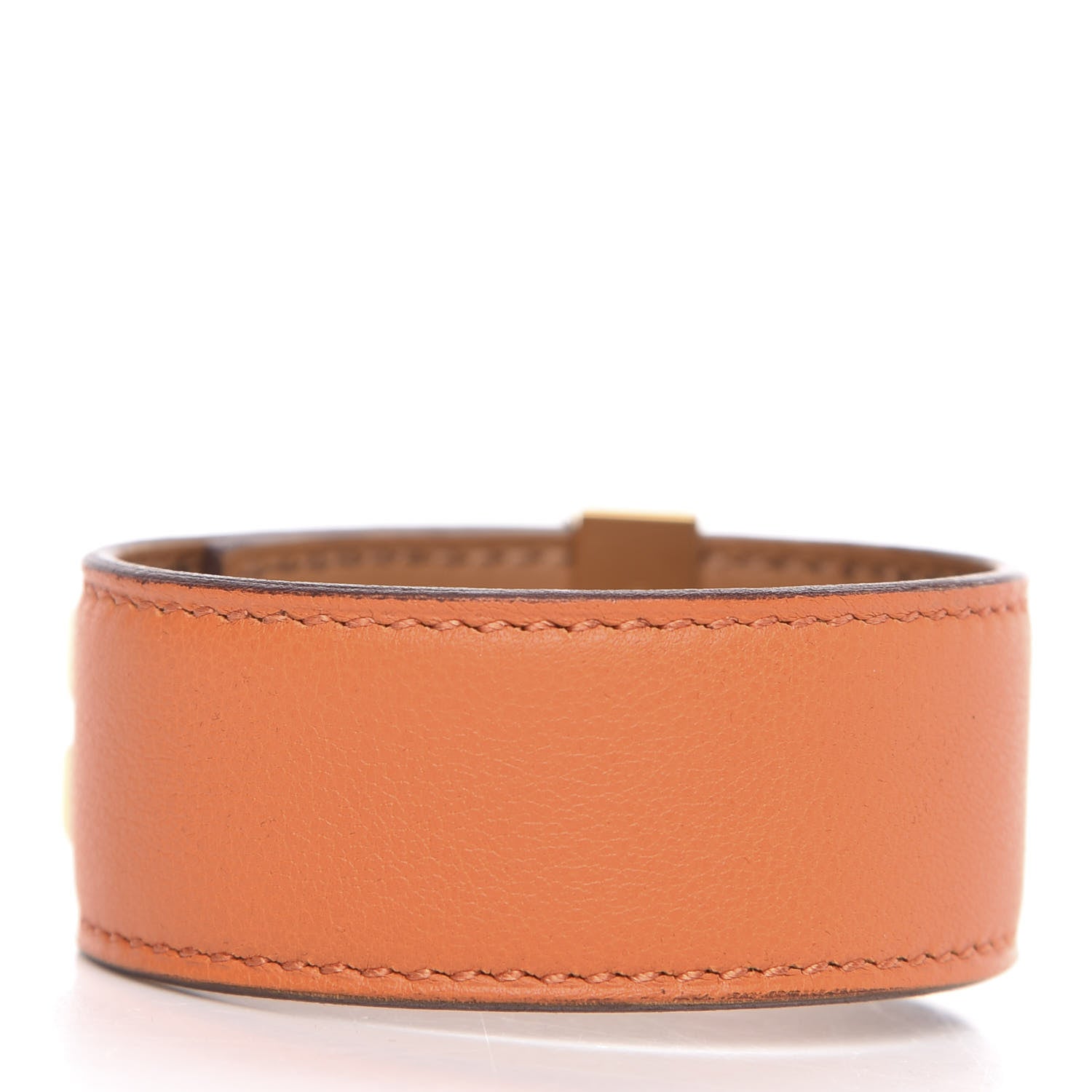 Hermes Swift Collier de Chien CDC 24 Bracelet T2 Orange 3 of 6