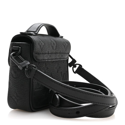 Louis Vuitton Taurillon Monogram Pico S Lock Ultra Black 3 of 9