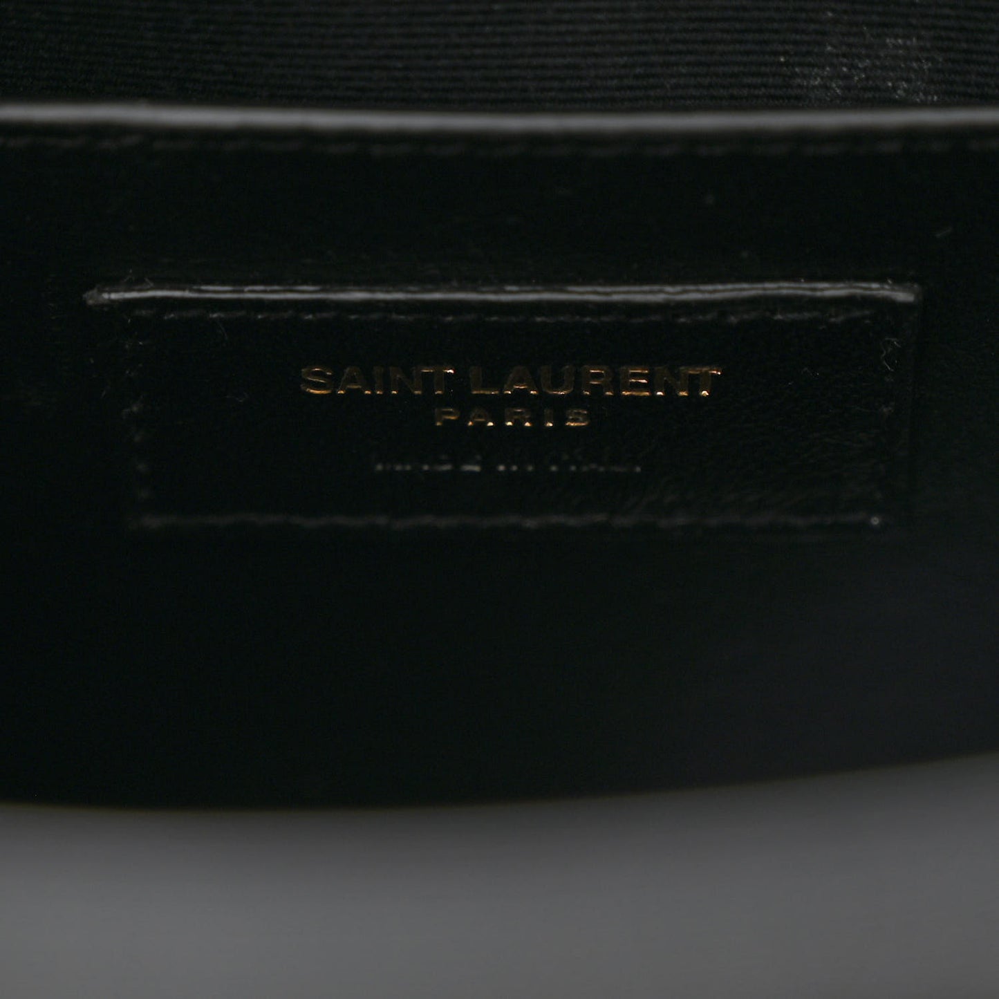 Shiny Calfskin Small Uptown Tote Black