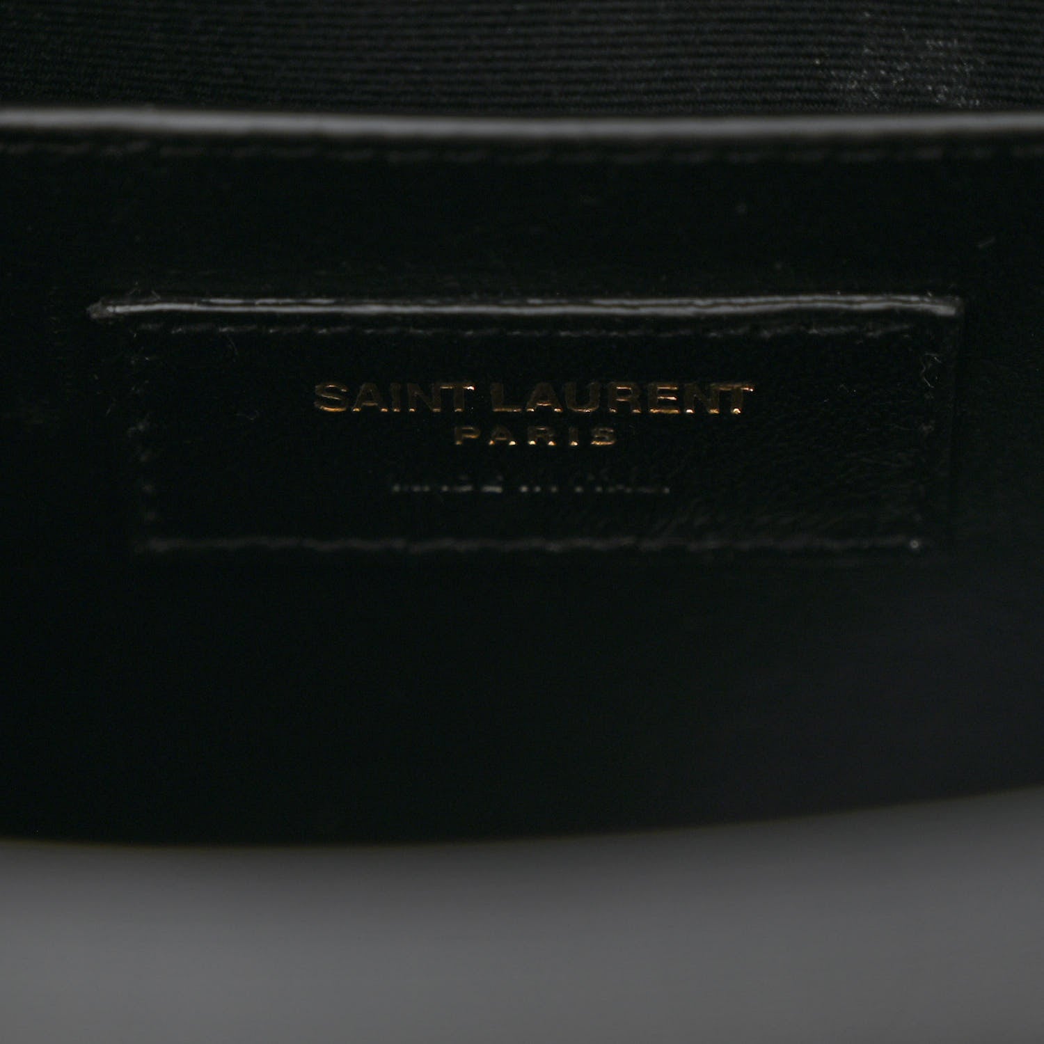 Saint Laurent Shiny Calfskin Small Uptown Tote Black 6 of 10