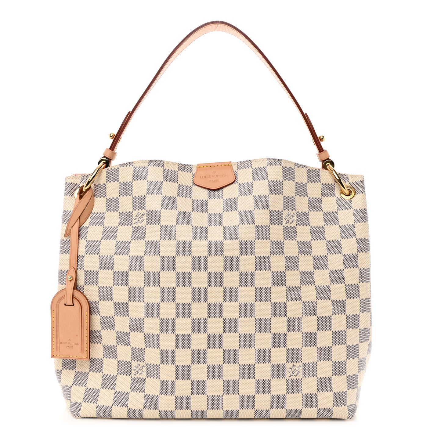 Damier Azur Graceful PM Rose Ballerine