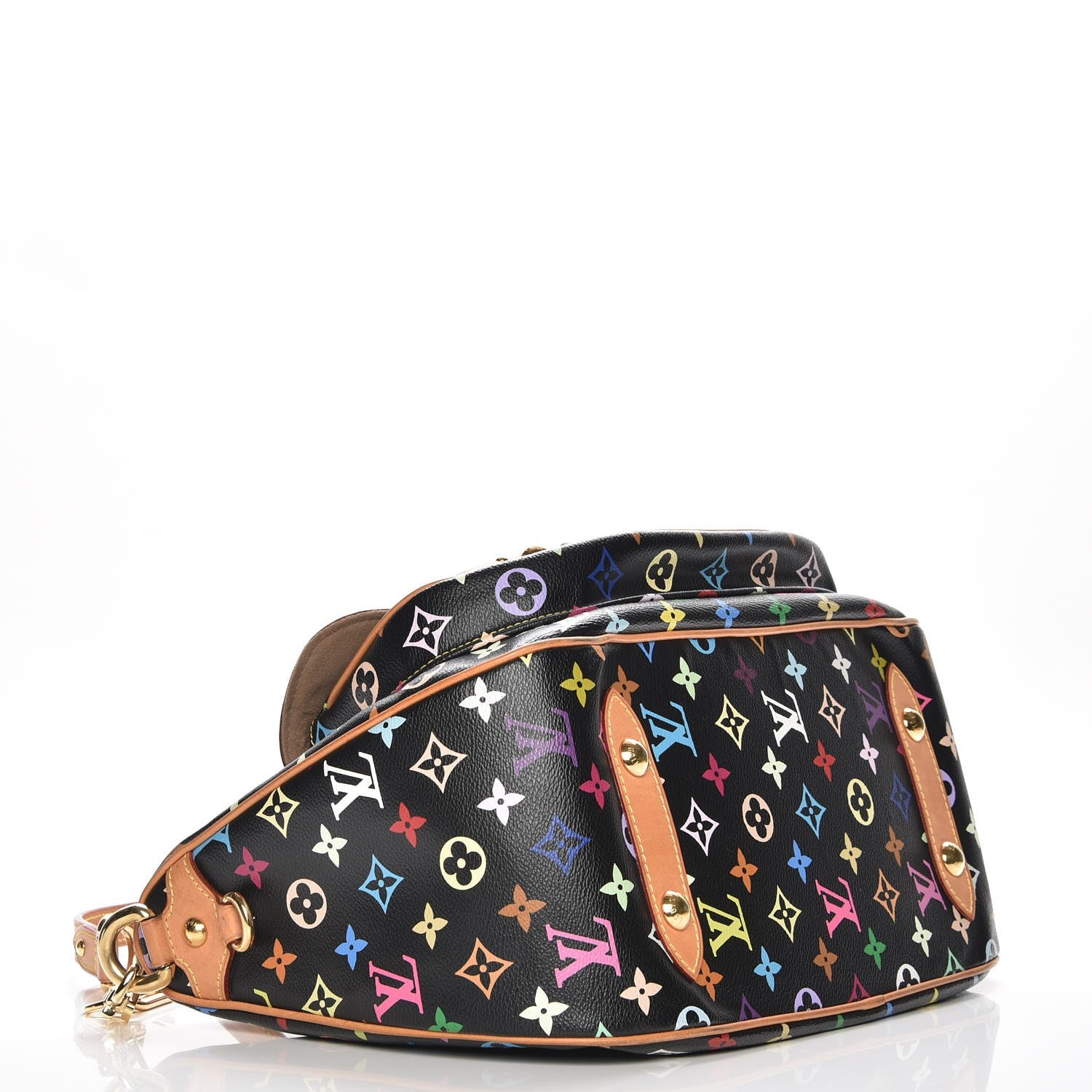 Louis Vuitton Monogram Multicolor Rita Black 5 of 8