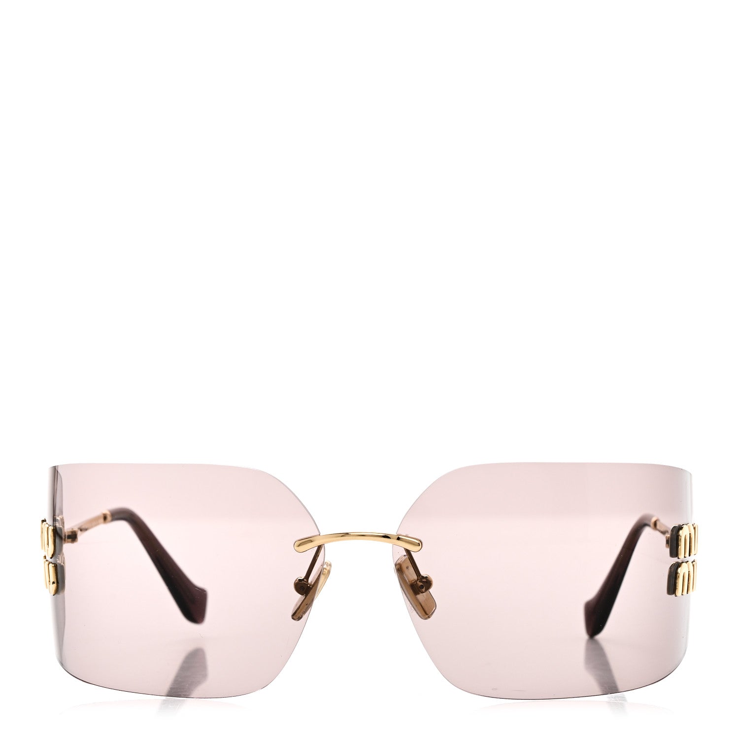 Miu Miu Metal Runway Sunglasses SMU54Y Mauve 2 of 7