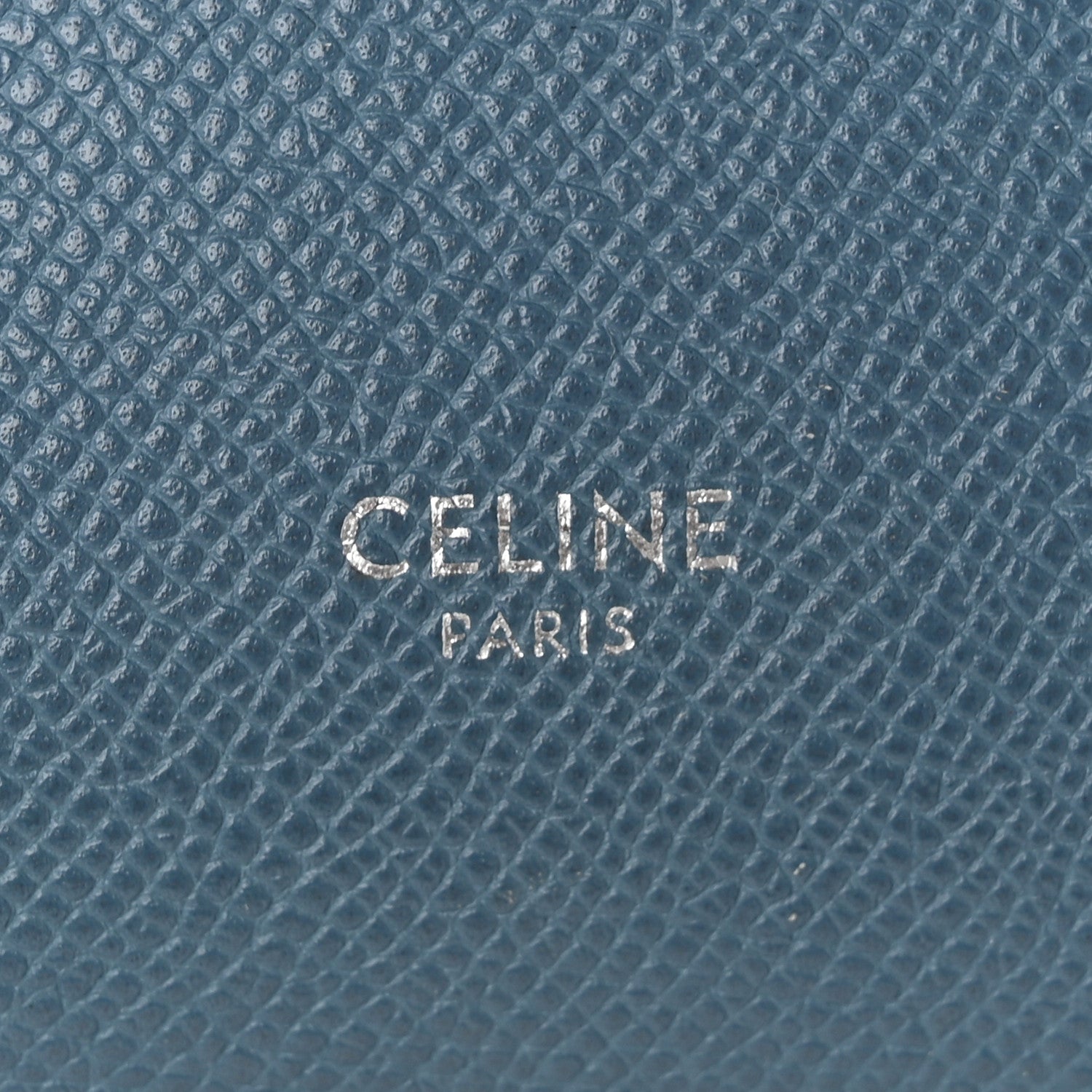 Celine Grained Calfskin Micro Belt Bag Washed Blue 5 of 10