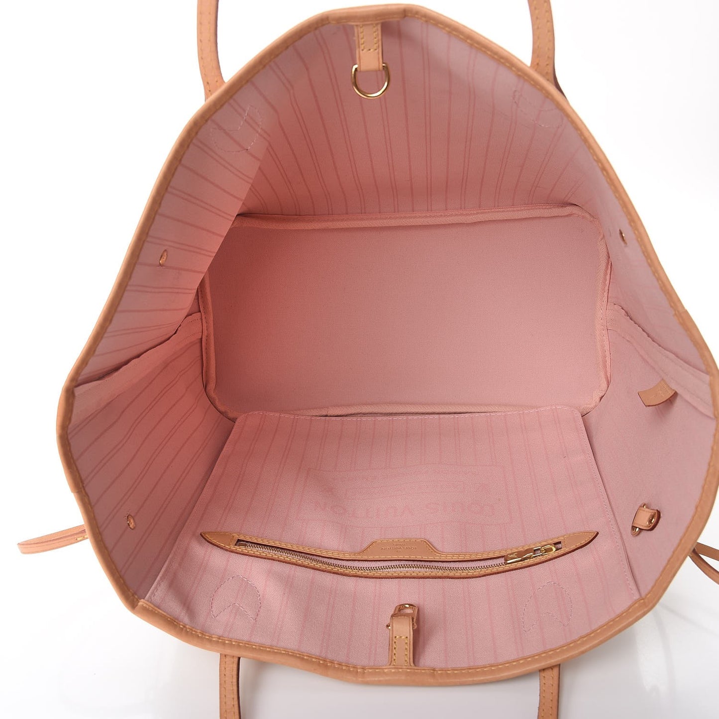 Damier Azur Neo Neverfull MM Rose Ballerine
