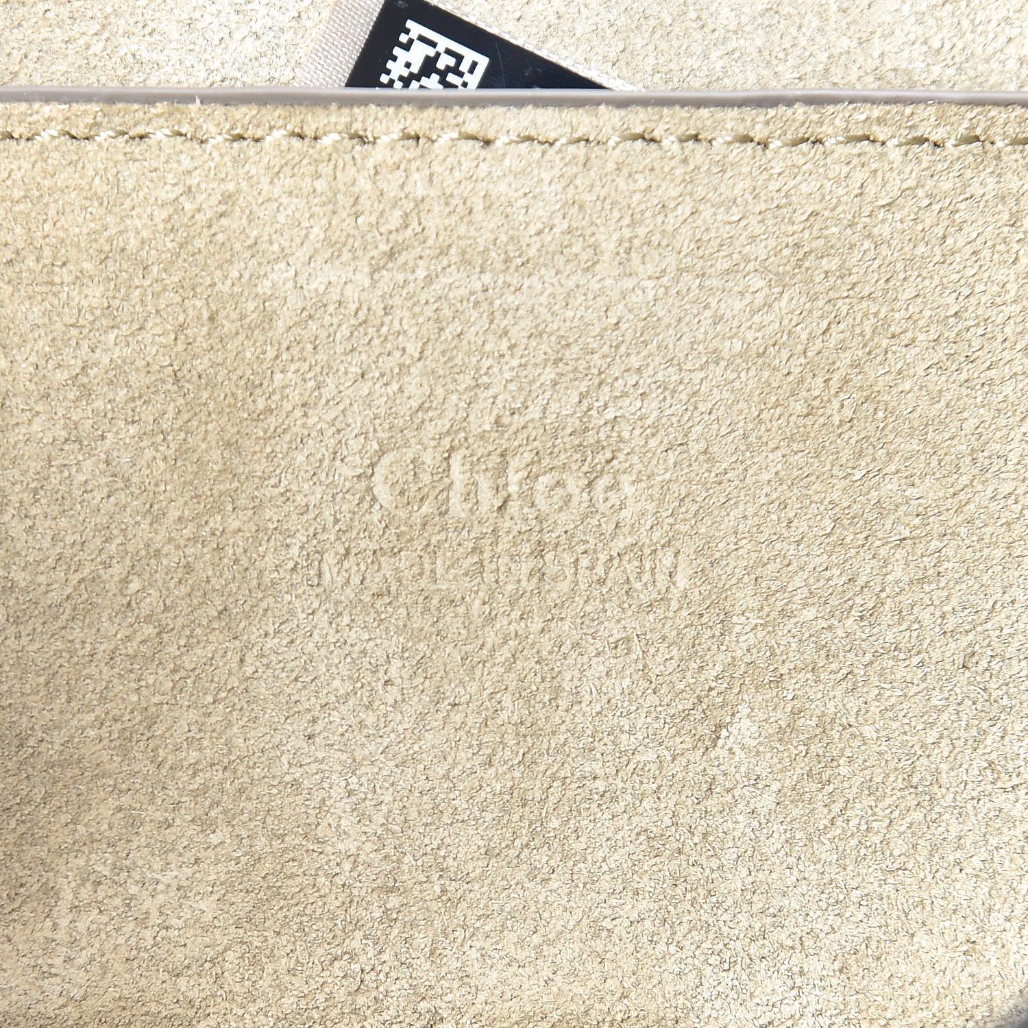 Chloe Suede Calfskin Mini Faye Bracelet Bag Cloudy Blue 6 of 12