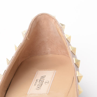 Valentino Garavani Nappa Rockstud Ballerina Flats 40 Poudre 12 of 13