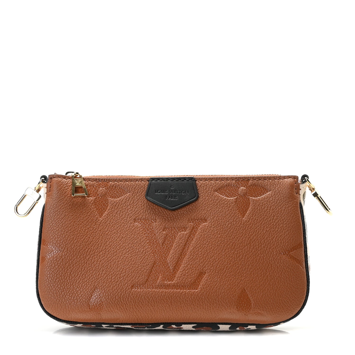 Louis Vuitton Empreinte Monogram Giant Wild At Heart Multi Pochette Accessories Mini Pochette Caramel 1 of 7