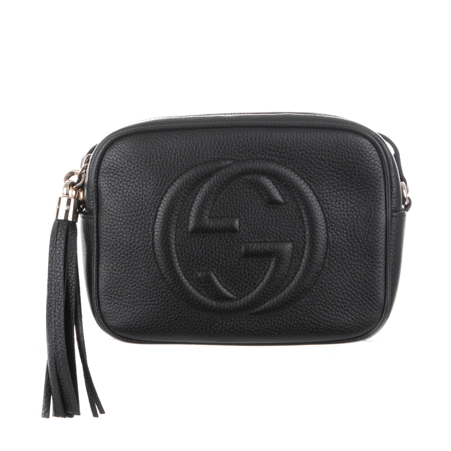 Gucci Pebbled Calfskin Small Soho Disco Bag Black 1 of 7