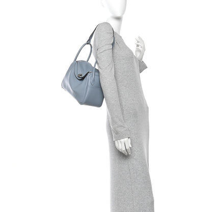 Hermes Evercolor Lindy 26 Bleu Lin 2 of 10