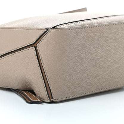 Loewe Grained Calfskin Small Puzzle Bag Sand Mink 9 of 10