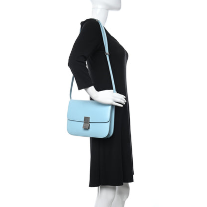 Celine Box Calfskin Medium Classic Box Flap Bag Pool 2 of 15