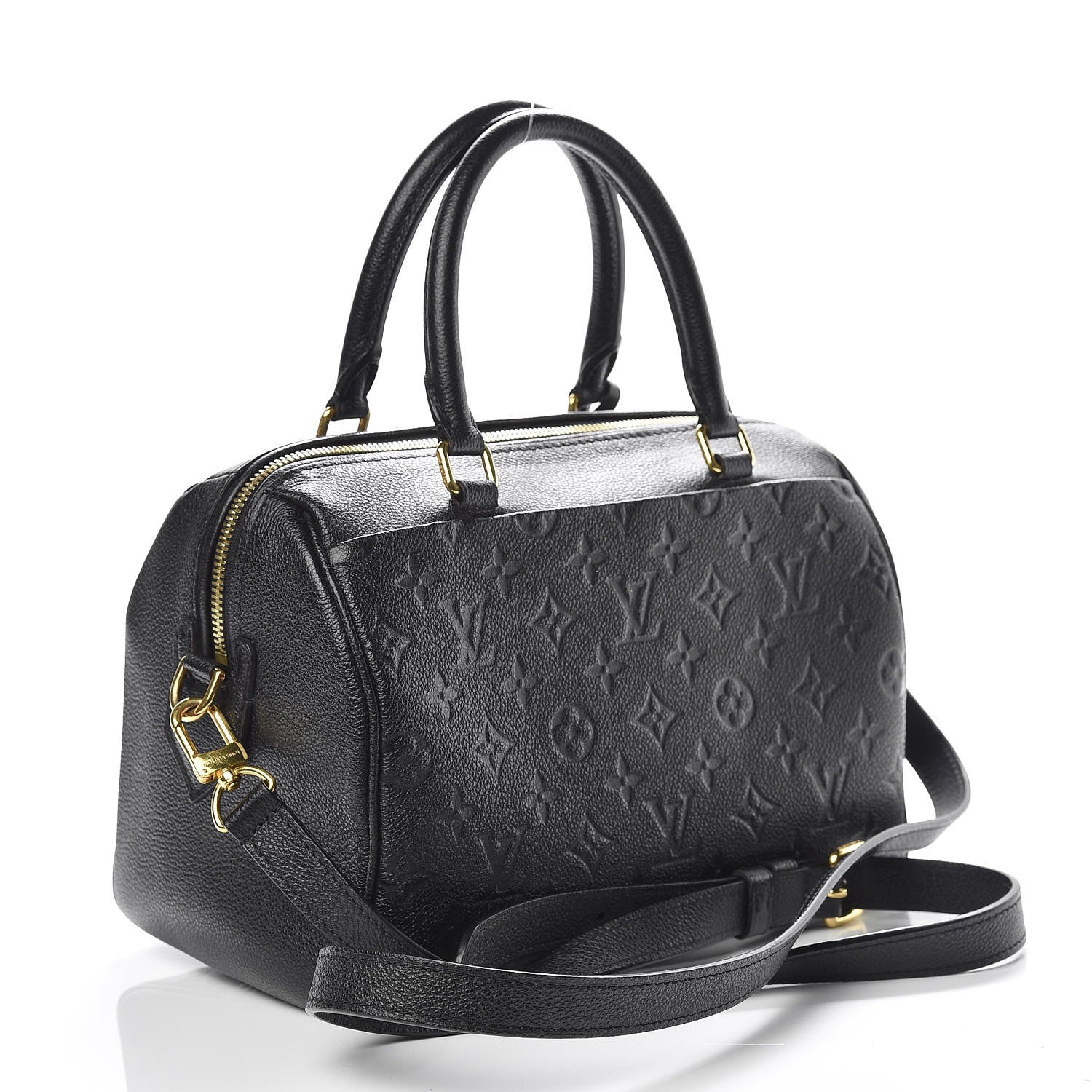 Louis Vuitton Empreinte Speedy Bandouliere 25 NM Black 3 of 9
