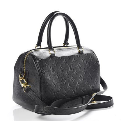 Louis Vuitton Empreinte Speedy Bandouliere 25 NM Black 3 of 9