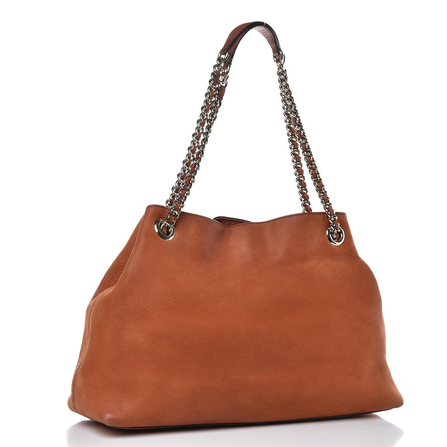 Vitello Range Medium Soho Chain Shoulder Bag Old Whisky