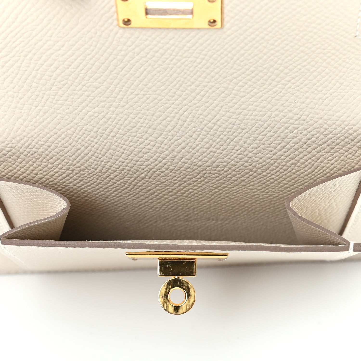 Hermes Epsom Kelly Pocket Compact Wallet Craie 5 of 8