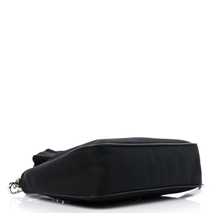 Prada Nylon Re-Edition 2005 Shoulder Bag Black 4 of 8
