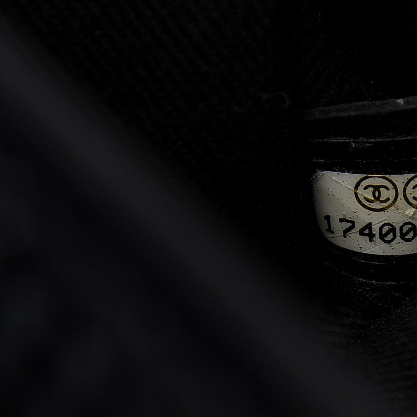 Perforated Calfskin Large Up In The Air Flap Black