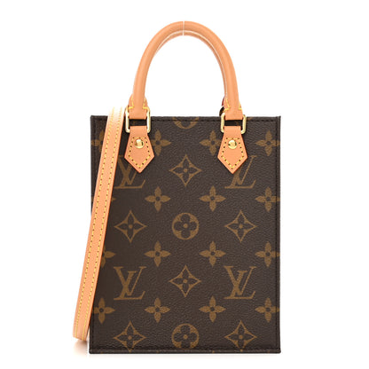 Louis Vuitton Monogram Petit Sac Plat 1 of 10