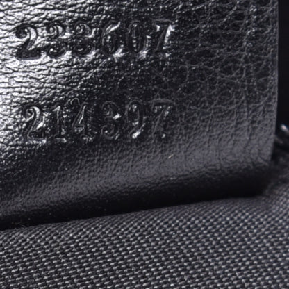 Gucci Monogram Medium New Ladies Web Tote Black 7 of 9