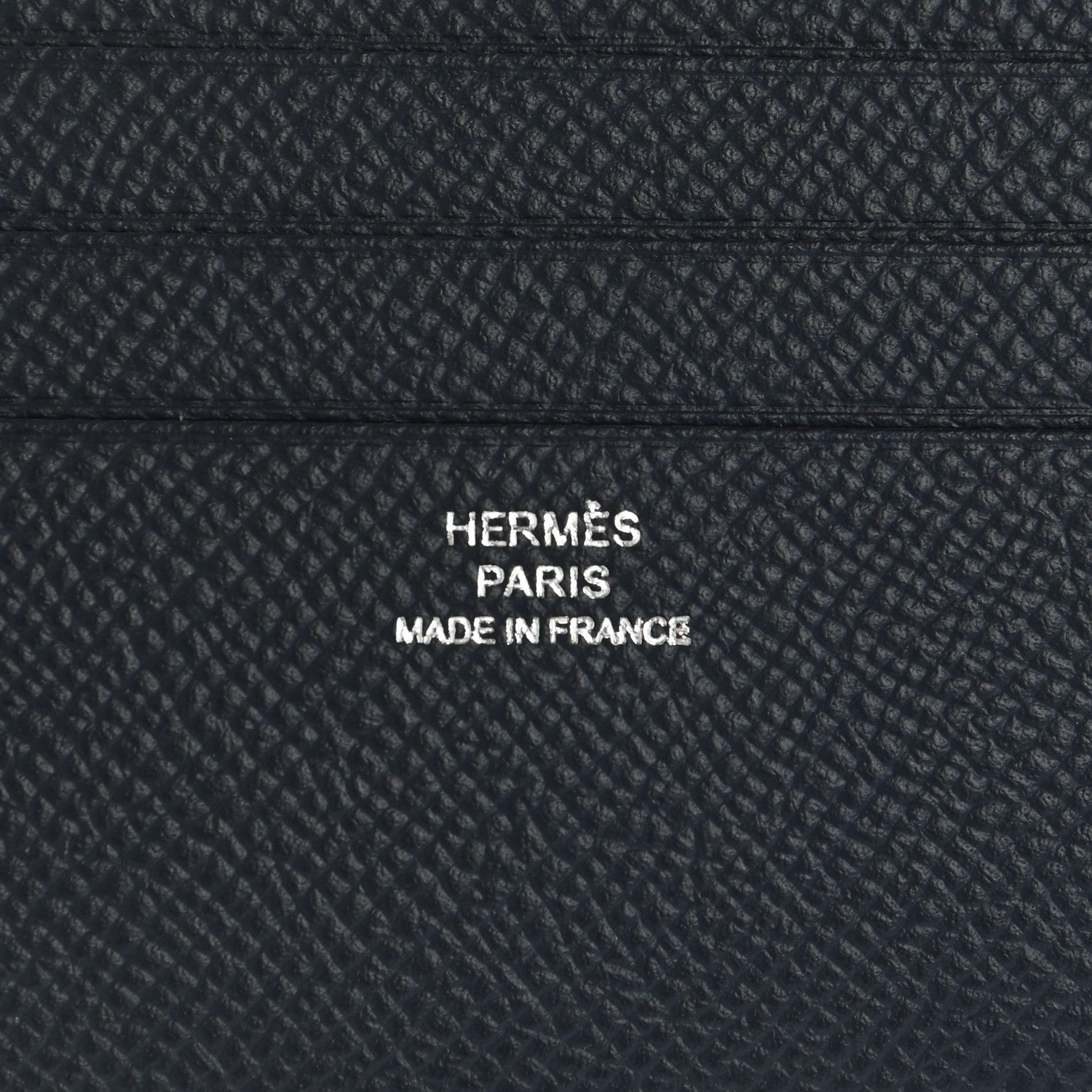 Hermes Epsom Citizen Twill Compact Wallet Bleu Indigo 7 of 9