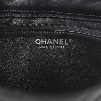 Chanel Aged Calfskin Chevron Quilted Reissue 2.55 Clutch So Black 8 of 11
