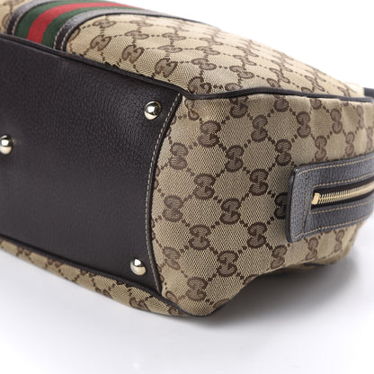 Gucci Monogram Web Blondie Bowler Brown 7 of 10