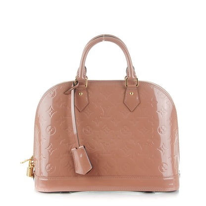 Louis Vuitton Vernis Alma PM Rose Velours 1 of 7